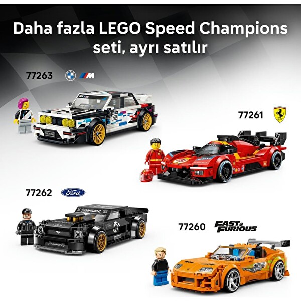 LEGO Speed Champions Jaguar Project 7 ve Land Rover Defender Yarış ve Arazi Aracı Seti 77264