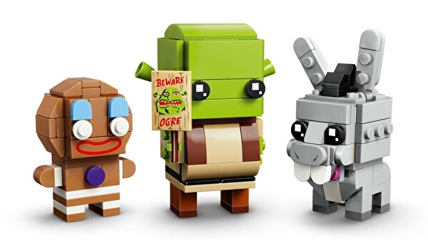 LEGO Shrek Eşek ve Kurabiye Adam Figürleri 40923