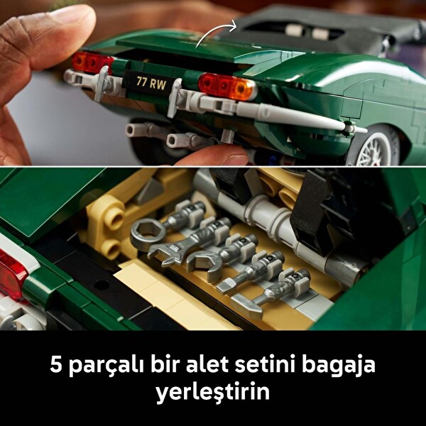 LEGO 11381 Icons Jaguar E-Type Yetişkinlere Uygun Spor Araba Modeli Yapım Seti