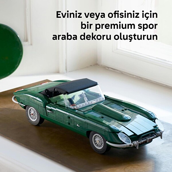 LEGO 11381 Icons Jaguar E-Type Yetişkinlere Uygun Spor Araba Modeli Yapım Seti