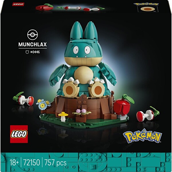 LEGO 72150 Pokémon™ Munchlax Yapım Seti