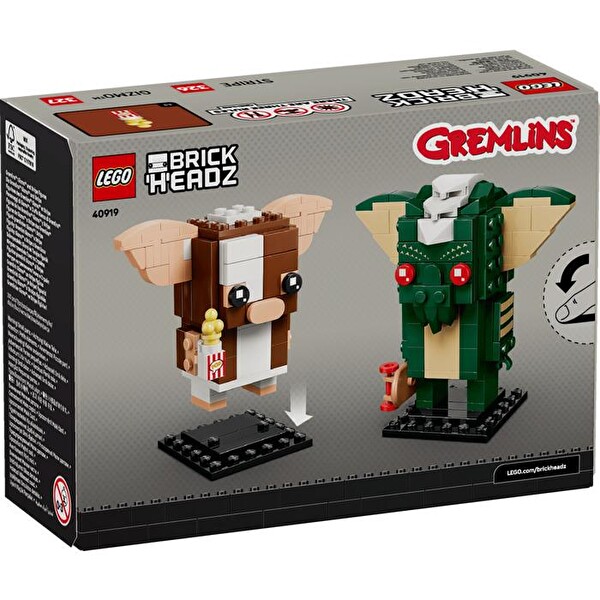 LEGO BrickHeadz Gremlins Gizmo Ve Stripe Figürü 40919