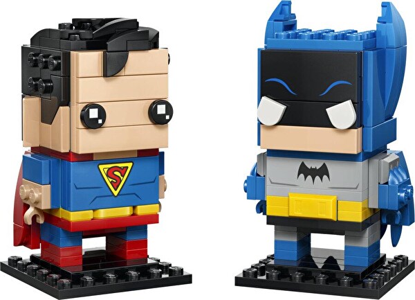 LEGO 40859 Super Heroes Altın Çağ Superman™ ve Batman™ Figürleri