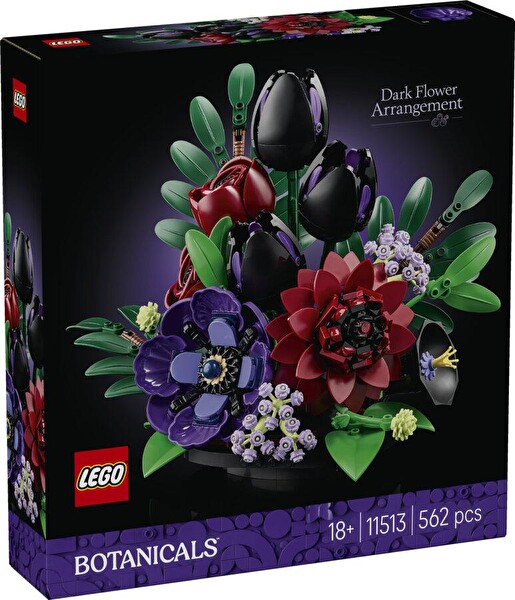 LEGO Botanicals Koyu Renk Çiçek Aranjmanı 11513