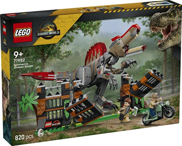LEGO Jurassic World 77982 Spinosaurus Dinozor Kaçışı