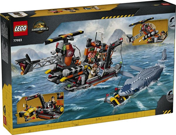 LEGO Jurassic World 77983 Mosasaurus Dinozor Teknesi Saldırısı