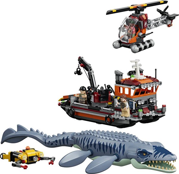 LEGO Jurassic World 77983 Mosasaurus Dinozor Teknesi Saldırısı