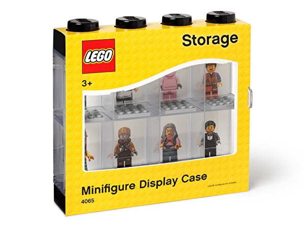 LEGO 8 Bölmeli Siyah Sergileme Kutusu