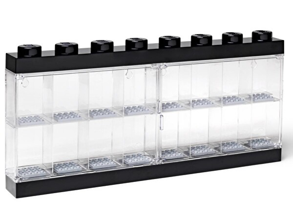 LEGO 16 Bölmeli Siyah Sergileme Kutusu