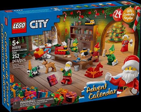 LEGO Şehir 60510 2026 Yılbaşı Takvimi