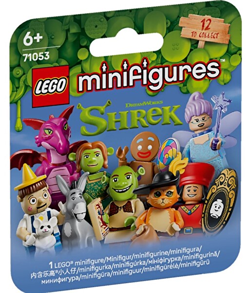 LEGO Minifigür 71053 Shrek Minifigür - Tam Seri 12 Figür