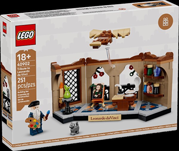 LEGO Leonardo da Vinci'ye Saygı 40902