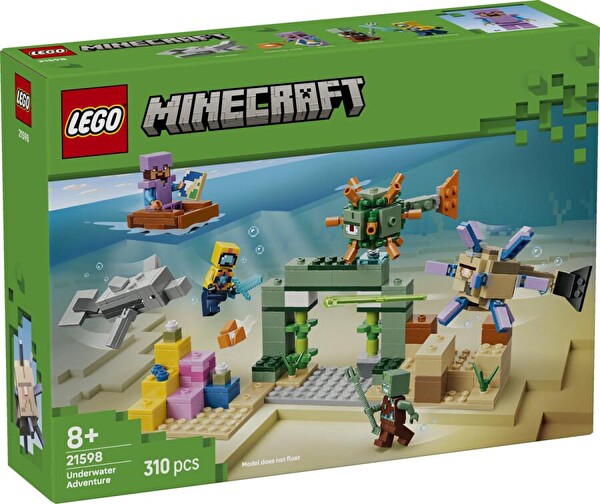 LEGO Minecraft 21598 Sualtı Macerası