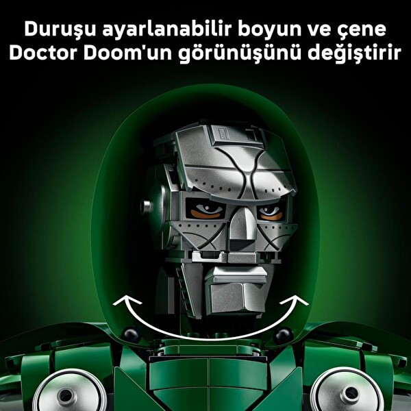 LEGO Marvel Doktor Doom Büstü 76345