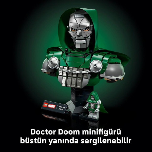 LEGO Marvel Doktor Doom Büstü 76345