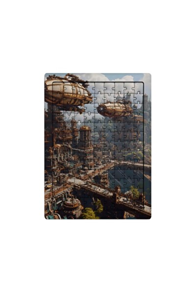 Ghostbastır Design Anno 99 Parça Ayaklı Puzzle - Dekoratif Çocuk Yapbozu 062