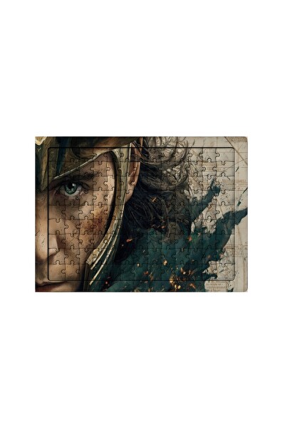 Ghostbastır Design Thor Loki 99 Parça Ayaklı Puzzle - Dekoratif Çocuk Yapbozu 037