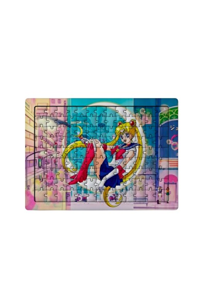 Ghostbastır Design Ay Savaşçısı 99 Parça Ayaklı Puzzle - Dekoratif Çocuk Yapbozu 084