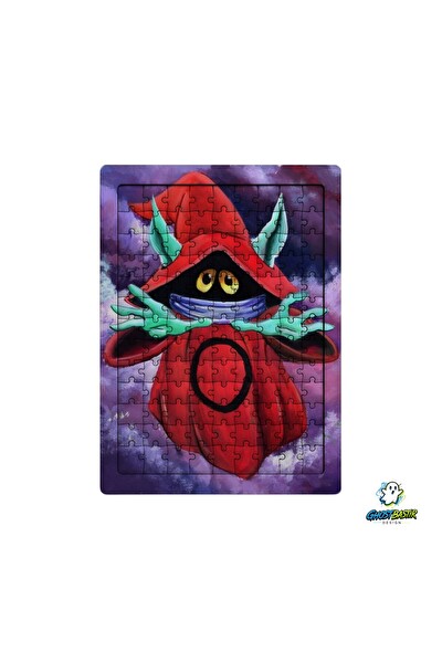 Ghostbastır Design Orko Heman 99 Parça Ayaklı Puzzle - Dekoratif Çocuk Yapbozu 0173