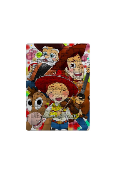 Ghostbastır Design Toy Story 99 Parça Ayaklı Puzzle - Dekoratif Çocuk Yapbozu 001