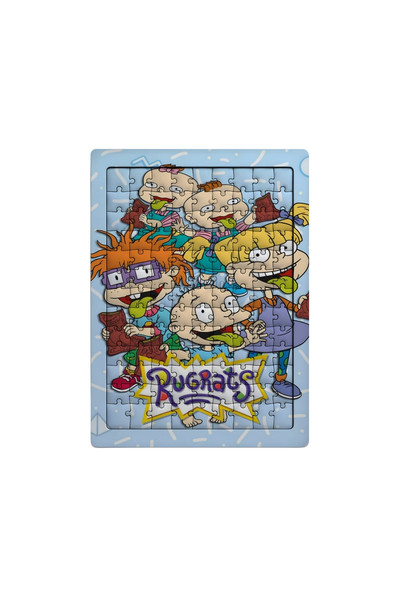 Ghostbastır Design Rugrats 99 Parça Ayaklı Puzzle - Dekoratif Çocuk Yapbozu 038