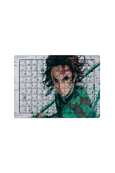 Ghostbastır Design Demon Slayer 99 Parça Ayaklı Puzzle - Dekoratif Çocuk Yapbozu 064