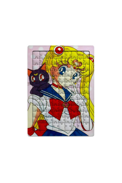 Ghostbastır Design Ay savaşçısı 99 Parça Ayaklı Puzzle - Dekoratif Çocuk Yapbozu 065
