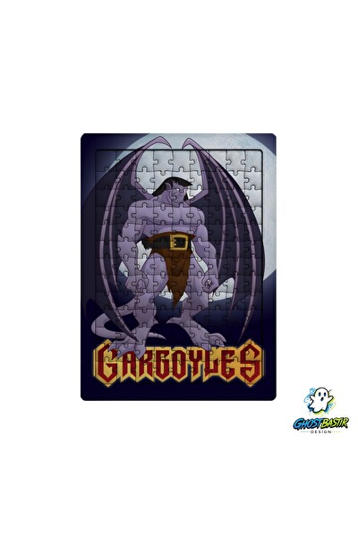 Ghostbastır Design Gargoyles 99 Parça Ayaklı Puzzle - Dekoratif Çocuk Yapbozu 0271