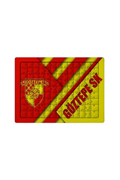 Ghostbastır Design Göztepespor 99 Parça Ayaklı Puzzle - Dekoratif Çocuk Yapbozu 095