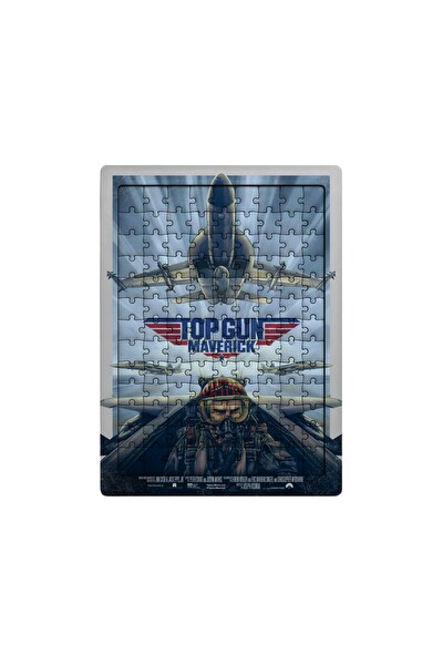 Ghostbastır Design Top Gun 99 Parça Ayaklı Puzzle - Dekoratif Çocuk Yapbozu 0116