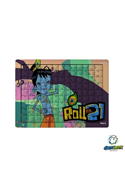 Ghostbastır Design Roll21 99 Parça Ayaklı Puzzle - Dekoratif Çocuk Yapbozu 0273