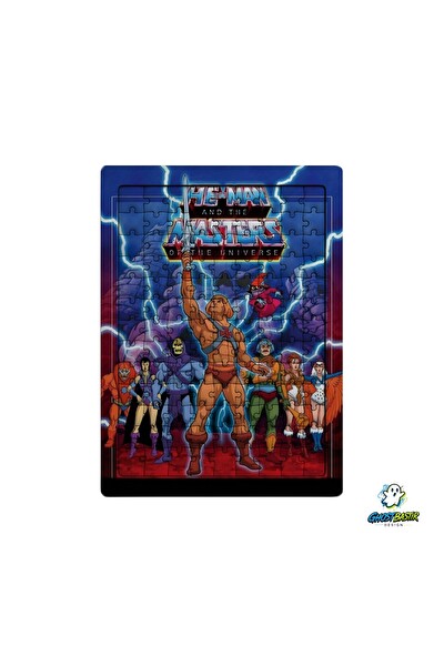 Ghostbastır Design Heman 99 Parça Ayaklı Puzzle - Dekoratif Çocuk Yapbozu 0168