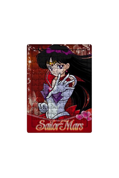 Ghostbastır Design Sailor Mars 99 Parça Ayaklı Puzzle - Dekoratif Çocuk Yapbozu 0136