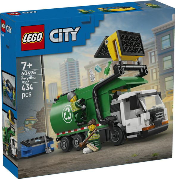 LEGO City 60495 Geri Dönüşüm Kamyonu