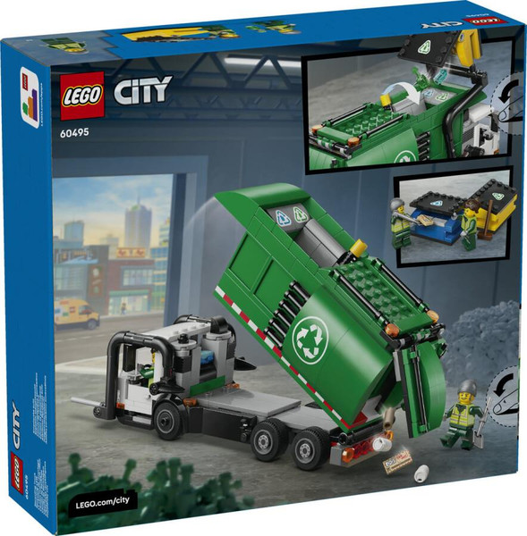 LEGO City 60495 Geri Dönüşüm Kamyonu
