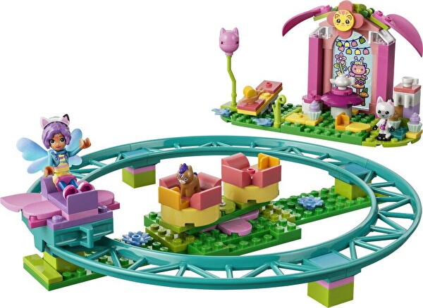 LEGO Gabby'nin Hayal Evi 11214 Peri Lunapark Treni ve Çay Partisi