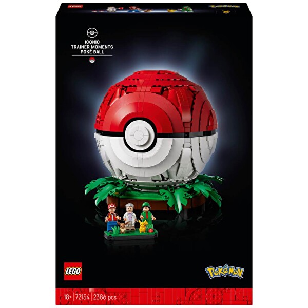 LEGO Pokemon İkonik Eğitmen Anları Poke Topu 72154