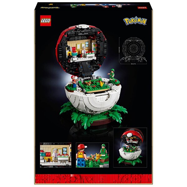 LEGO Pokemon İkonik Eğitmen Anları Poke Topu 72154