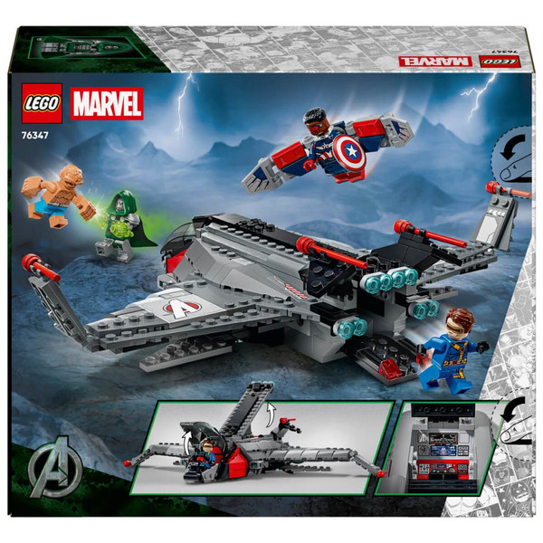 LEGO Marvel Avengers Doomsday Quinjet 76347