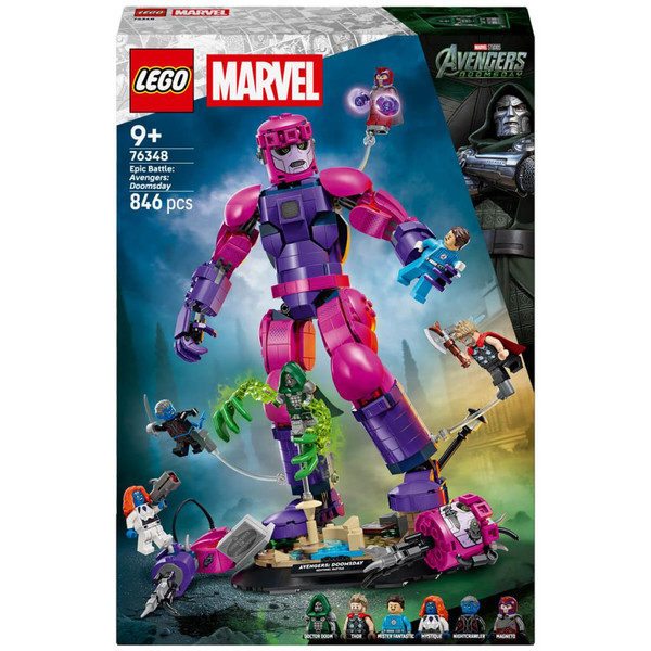 LEGO Marvel Avengers Doomsday Efsanevi Savaş 76348