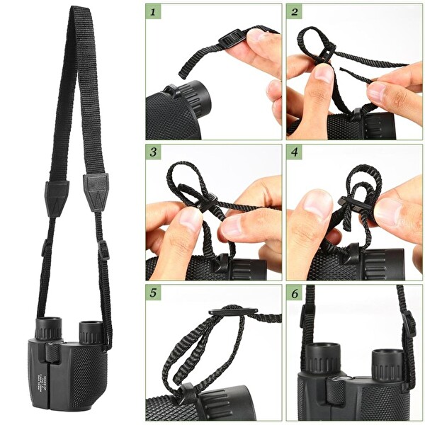 Nikula 10x25 Kompakt Dürbün Yüksek Güçlü Açık Spor Cep Kapsamı Konser Seyahat Çocuklar İçin Hediye