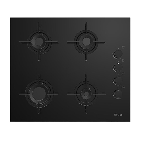 Altus AL 89 GBD Siyah Cam Set Üstü Ocak