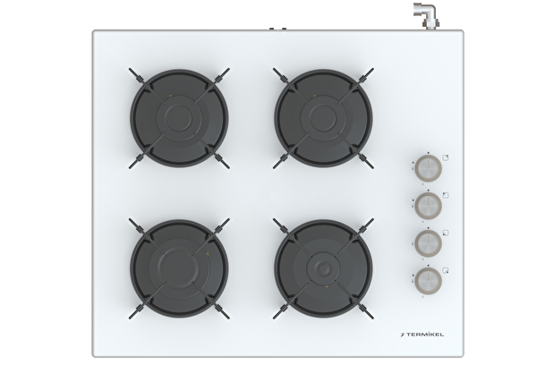 Termikel TH P6148C W Beyaz Set Üstü Ocak