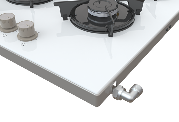 Termikel TH P6148C W Beyaz Set Üstü Ocak