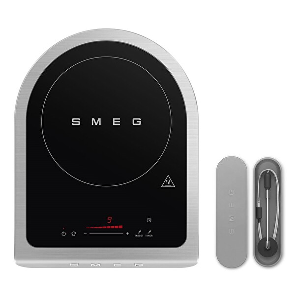 Smeg PIC01BLMEU Taşınabilir İndüksiyonlu Ocak Mat Siyah
