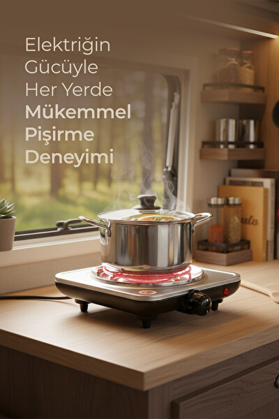 Sinbo SCO-5065 5 Kademeli Isı Ayarı Tekli Elektrikli Ocak