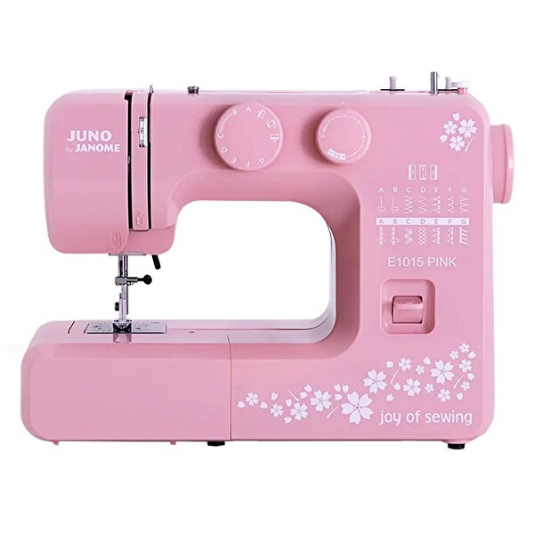 Janome E1015 Dikiş Makinesi Pembe