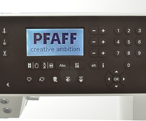 Pfaff Creative Ambition 640 Dikiş Nakış Makinası - Art Arda Farklı Desen Seçebilme Desen Kombinasyonları