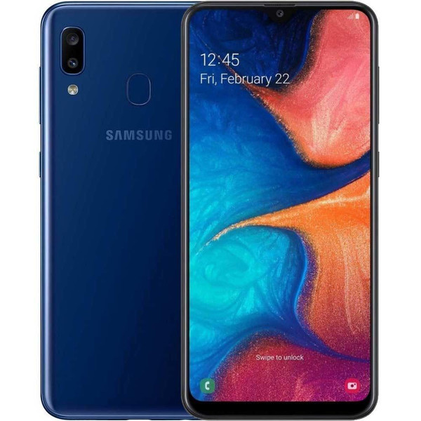 Samsung Galaxy x 2台A21 + a20 Yenilenmiş Samsung Galaxy A20 Çift Hat 32 GB Mavi Cep Telefonu (1
