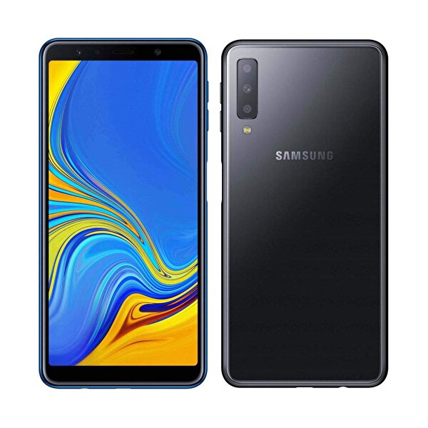 Yenilenmiş Samsung Galaxy A7 2018 64 GB Siyah Cep Telefonu (1 Yıl Garantili)